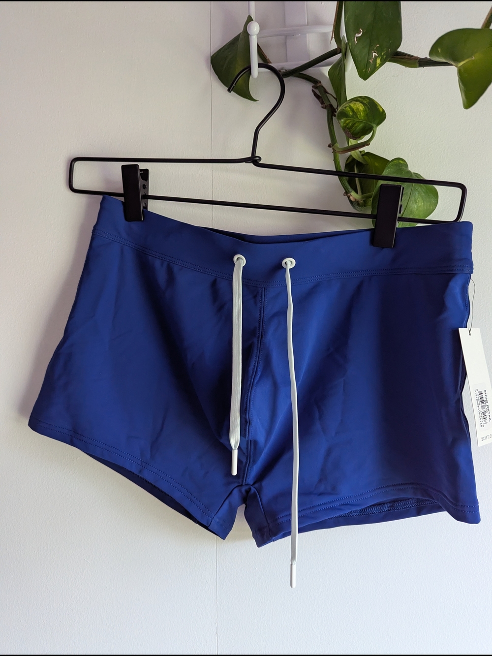 2xist Deep Blue Swim Trunks with White Tag